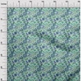 thumbnail image 3 of oneOone Velvet Mint Green Fabric Asian Suzani Craft Projects Decor Fabric Printed By The Yard 58 Inch Wide, 3 of 5