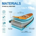 thumbnail image 2 of CADALENE 10 ft Inflatable Stand up Paddle Board for Adults & Youth, Anti-Slip SUP Paddleboard with Premium Accessories, 2 of 7