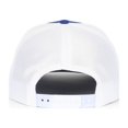 thumbnail image 5 of Blank and Custom Outdoor Cap OC771PF Low Pro Ladies Trucker, Soft Snap Closure-Royal/White, 5 of 8