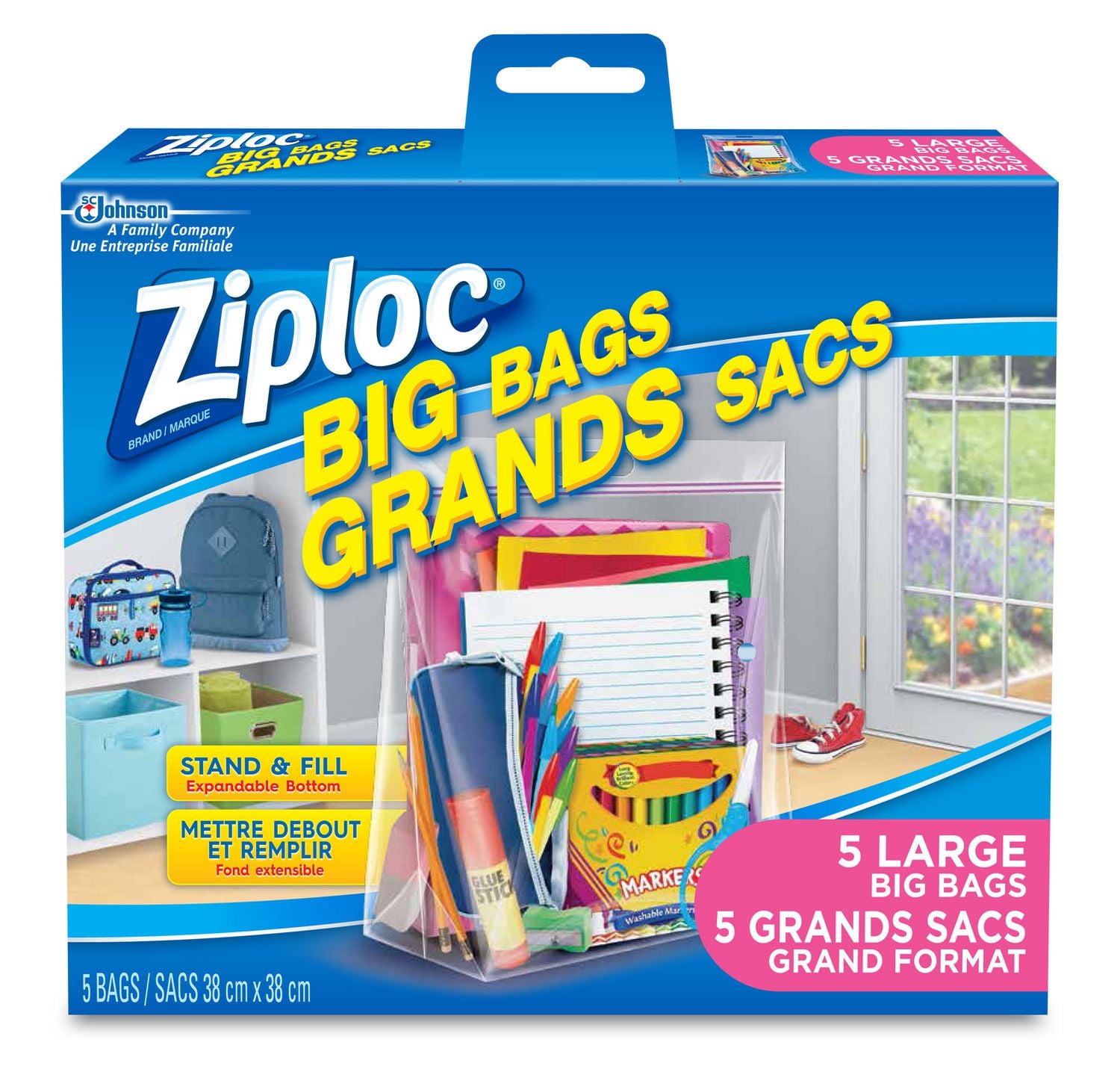 Ziploc Big Bags Storage Bags Large