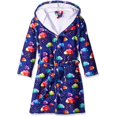 thumbnail image 1 of Up Past 8 Girls' Bathrobe Fuzzy Hooded Robe Sleepwear, 1 of 1