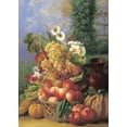 thumbnail image 2 of Edward 18x24 White Modern Wood Framed Museum Art Print Titled - Still Life with Peaches, 2 of 4