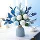 thumbnail image 3 of Flores artificiales, planta artificial de interior, azul mediterráneo, 3 of 4