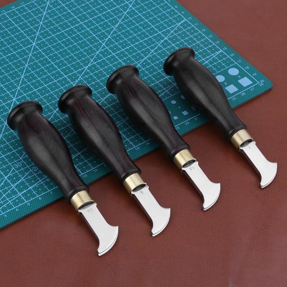 1PC Leather Edge Crimper Leather Craft Marking Edge Tool Shallow Groove Crimper
