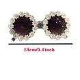 Pet Travel Accessories 2024 Pet Sunglasses Flower Sunglasses Circular