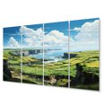thumbnail image 2 of Designart "Isle This Ireland Emerald wall decor IV" Ireland Metal Wall Décor Set, 2 of 5