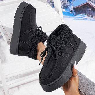 Core Shoes Women's Quilted Chunky Mid-Calf Sock Ankle Boots – Slip On Winter Shoes