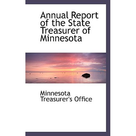 Annual Report Of The State Treasurer Of Minnesota