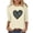 Beige 1, variant on Saint Patricks Day for Women Shamrock 3/4 Sleeve Shirt Funny Irish Graphic Tee Spring Party Tops