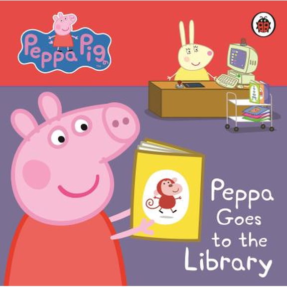 Pre-Owned Peppa Pig: Peppa Goes to the Library: My First Storybook [Board book] [Jan 01, 2012] Ladybird, 9781409304852, 140930485X, Paperback,
