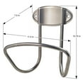 thumbnail image 5 of Liberty Garden Stainless Steel Industrial Strength Garden Water Hose Hanger, 5 of 5