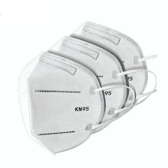 BalsaCircle 5 Pieces 5 Layers Breathable Earloop KN95 Face Masks Protective Covers