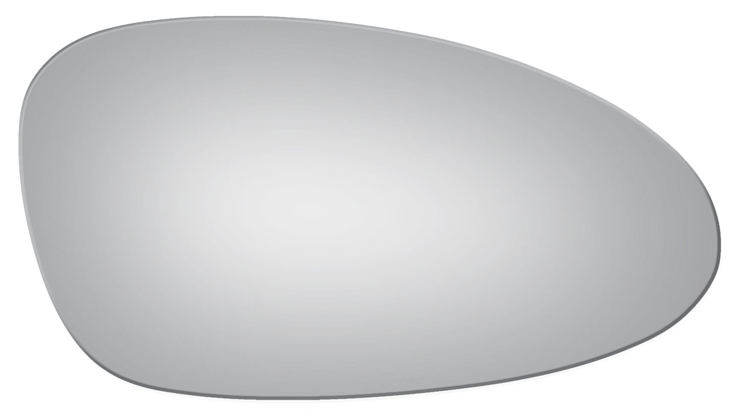 Burco Side View Mirror Replacement Glass - Clear Glass - 3613