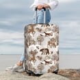 thumbnail image 7 of Vsdgher leaf Moose fox owls tree Luggage Cover Suitcase Cover Protector Anti-scratch Suitcase cover Fits 18-32 Inch Luggage(No luggage included)-Medium, 7 of 7