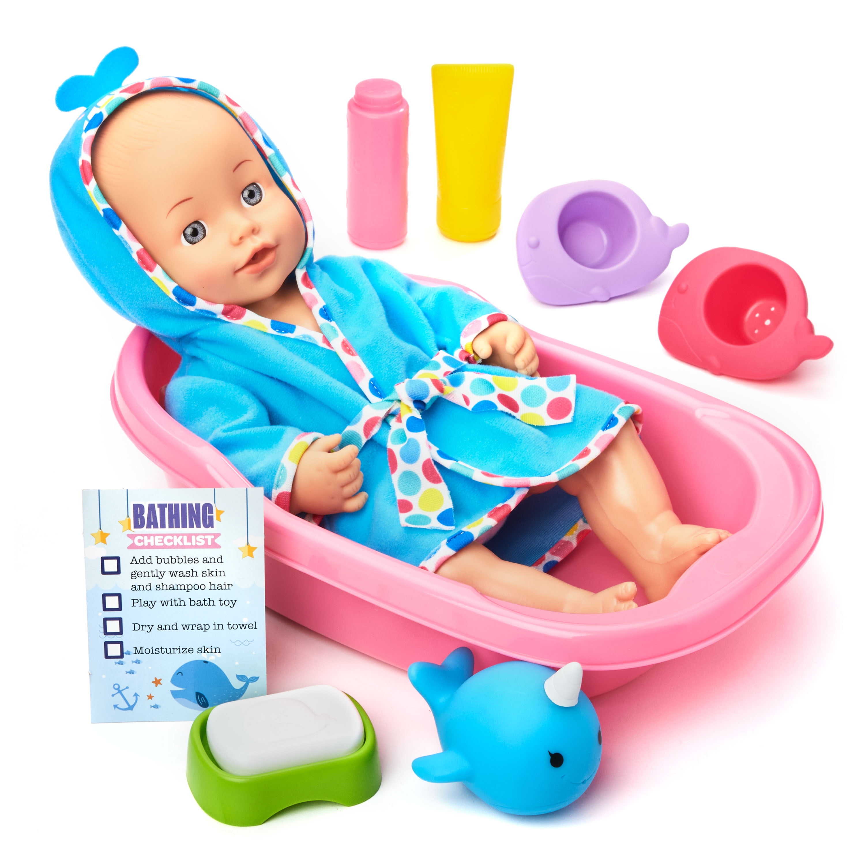 Details about   Baby Dolls Play Toy Bath Tub Bath Time Kids Pretend Parent Washing Toy Kid Good 
