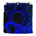 thumbnail image 1 of Juego de funda nórdica Palau - Hibiscus y Wave Blue, 1 of 3