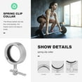 thumbnail image 3 of OULII Colliers à Ressort pour Entraînement de Gym Collier à Ressort en Alliage Lot de 1, 3 of 7