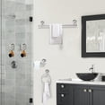 thumbnail image 3 of 5-Piece Bath Hardware Set 24 in. with Mounting Hardware in Brushed Nickel, 3 of 7