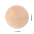 thumbnail image 2 of OUNONA 4 Pcs Boules de Pétanque Rondes pour Jeux Extérieurs et Activités d'Été 2,8 Po, 2 of 8