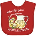 thumbnail image 3 of Inktastic When Life Gives You Lemons, Make Lemonade Boys or Girls Baby Bib, 3 of 4