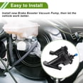 thumbnail image 7 of Unique Bargains Brake Vacuum Pump No.1882889 Engine Vacuum Pump for Ford Transit Connect 2002-2013 Aluminum Alloy Silver Tone 1 Pc, 7 of 7