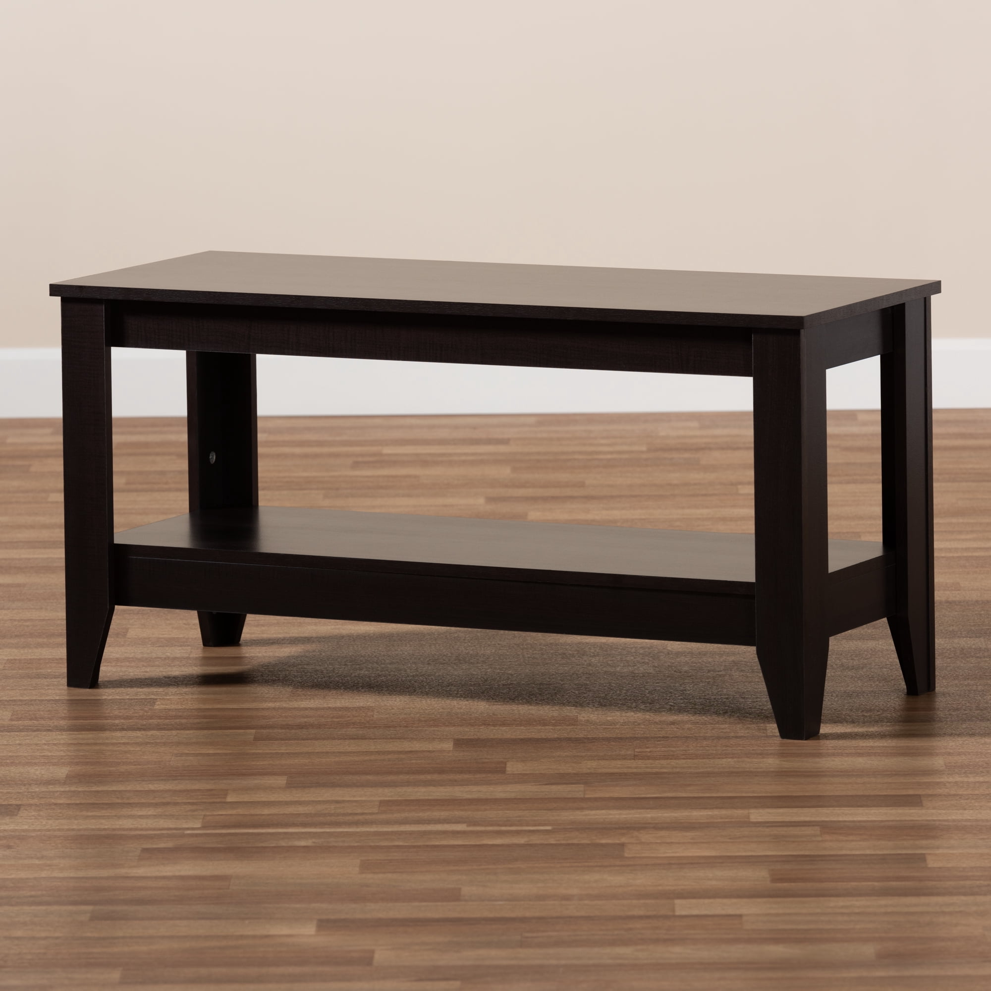 Baxton Studio Elada Modern and Contemporary Wenge Finished Wood Coffee Table