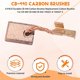 thumbnail image 4 of 6-PACK Durable CB-440 Carbon Brushes Replacement Carbon Brushes for Makita CB-440 CB-448 CB-436 1950, 4 of 5