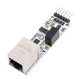 thumbnail image 1 of Adaptateur Série vers Ethernet, Module de Conversion Automatique Série vers Ethernet pour Micro-Ordinateur à Puce Unique, 1 of 7