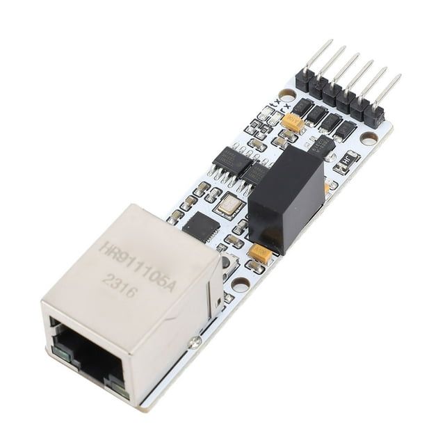 Adaptateur Série vers Ethernet, Module de Conversion Automatique Série vers Ethernet pour Micro-Ordinateur à Puce Unique