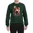 thumbnail image 2 of If It's Not a Bassett Hound Its Just a Dog Gift | Mens Dog Lover Crewneck Graphic Sweatshirt, Forest Green, 3XL, 2 of 3
