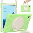 thumbnail image 2 of XYX Case for Samsung Galaxy Tab A7 10.4 inch SM-T500/SM-T505, 360 Degree Rotating Hand Grip Shockproof Cover with Shoulder Strap, Matcha Green, 2 of 7