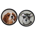 thumbnail image 1 of 2x Porta-alfileres, Aguja, Cuidador, Accesorio de Costura, Herramienta de Costura Reutilizable, Needle Nanny 2 perros, 1 of 7