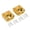 Gold, variant on YAHHU Heavy Duty Motorcycle Handlebar Riser Mount Clamps Adapter Pair 22mm 28mm (7/8 in 1-1/8 in) Universal CNC Aluminum Alloy Fits Dirt Bike ATV Blue