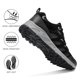 thumbnail image 4 of Zapatillas de senderismo Kricely Waterproof Suede para hombre, color negro, talla 40, 4 of 6