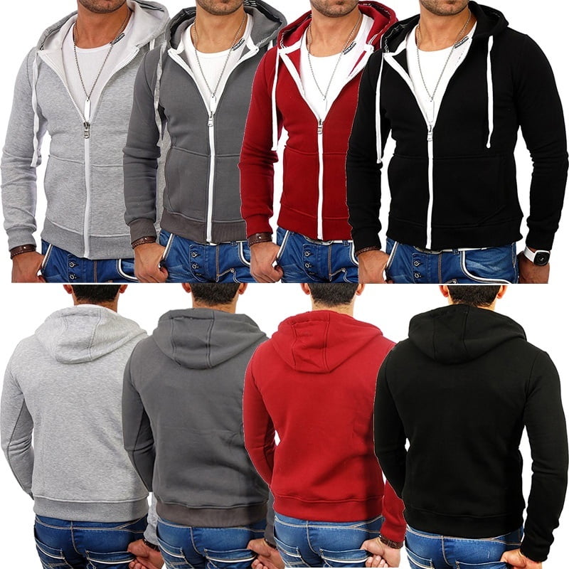 BIG SAM SPORTSWEAR COMPANY Bodybuilding Mens Sweater Sweatshirt Hoodie 4557