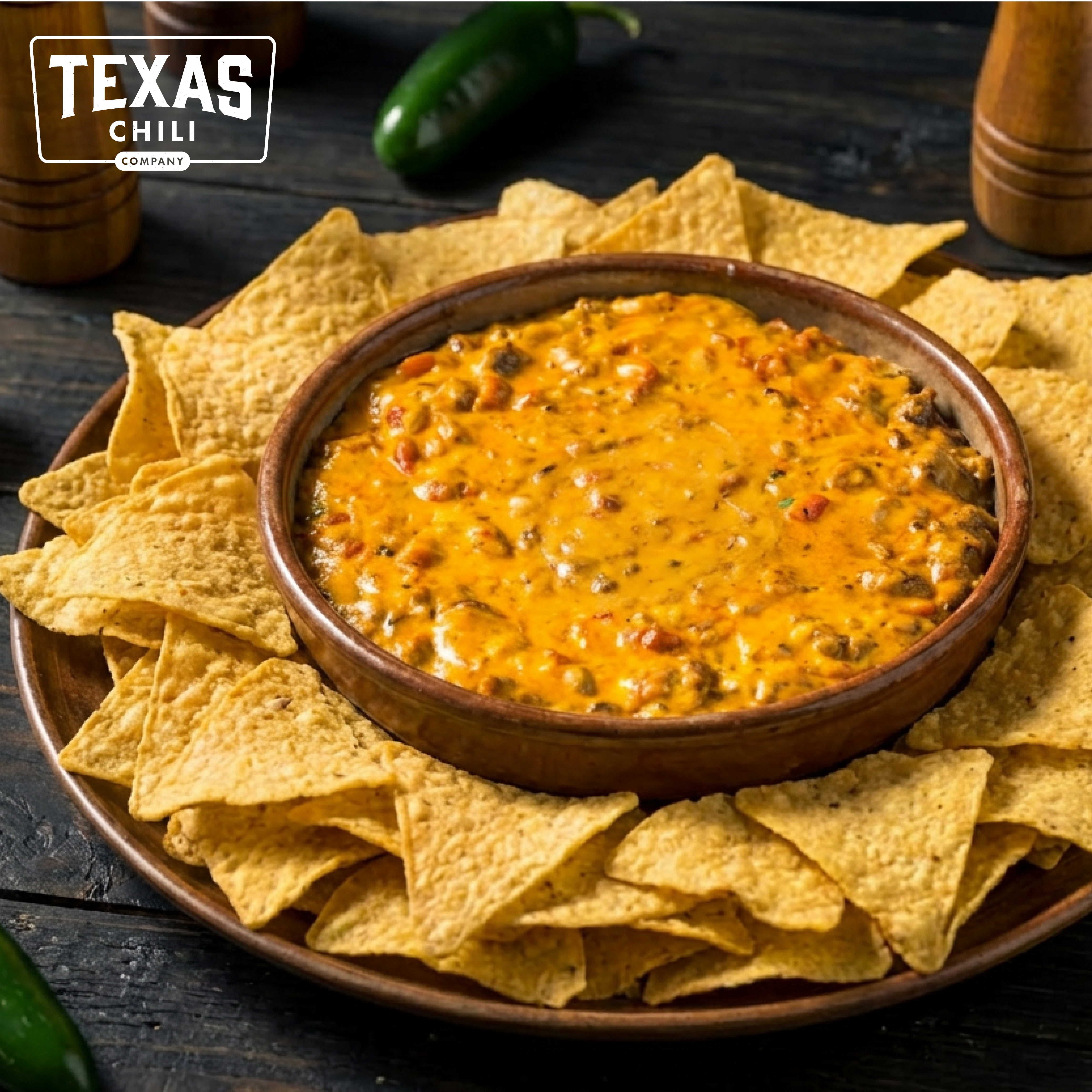 Texas Chili Company Chili & Premium Chile Con Queso 14 oz Refrigerated
