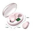 thumbnail image 3 of Earbuds for Kids, Hwkond Bluetooth Earphones Wireless Bluetooth Headset Noise Cancelling Headsets With Microphone Headphones, Pink, Up to 60% Off, 3 of 8
