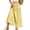 Yellow, variant on Women's Boho Eyelet Embroidery Maxi Skirt, Casual Summer Long Skirt with Pockets, High Waisted Tiered Swing A-Line Beach Skirt