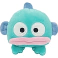 thumbnail image 2 of Sanrio Fluffy Hankyodon Laying Down Plush, H 4.1 x W 6.3 x D 5.9 inches (10.5 x 16 x 15 cm), 2 of 3