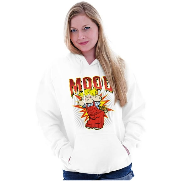 Retro Dennis the Menace Comic Mood Hoodie Sweatshirt Women Men Brisco Brands S