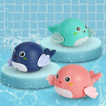 3 Pieces De Bain Ensemble De Jeu Mignon Petit Dauphin Jouets De Bain Jouets De Baignoire Pour Enfants Tout Petits Walmart Canada
