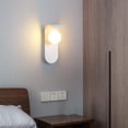thumbnail image 1 of Mgaxyff Wall Lamp Shade Wrought Iron Glass Decorative G4 Bulb LED Sconce, 1 of 7