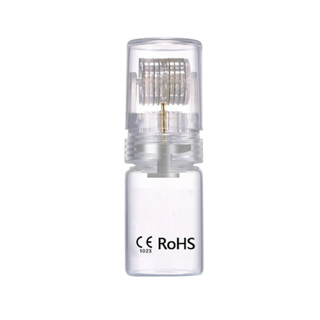 FELTECHELECTR Rodillo de microagujas de titanio de 0,25 mm para el cuidado facial y corporal con suero.