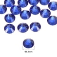 thumbnail image 2 of Uxcell Hotfix Rhinestones Flatback Crystal Glass Gems for Crafts Clothes DIY Decoration 288Pcs Deep Blue, 2 of 5