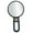 Dark Green, variant on Rupoun 15X Magnifying Handheld Mirror Folding Handle Double-Sided Portable Travel Magnified Hand Mirror Pedestal Makeup Vanity Mirror, Purple (15 cm / 5.9 in)