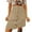 Khaki, variant on Baqcunre Skirts for Women Womens Corduroy Skirts Fall Winter High Waist Button Down A Line Short Mini Skirt with Pockets Mini Skirt Women's Skirts Navy S(Hot)