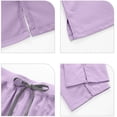 thumbnail image 7 of YgkuHd Women's Scrub Set – Short Sleeve V-Neck Top with Pockets & Drawstring Pants, Surgical Nursing Uniform for Hospital Clinic, Sizes S-XXL,Purple_S, 7 of 7