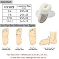 thumbnail image 2 of Evlmd Fuzzy House Slippers for Women, Memory Foam Fluffy Soft Warm Slip On House Slippers, Anti-Skid Cozy Plush for Indoor Outdoor, 2 of 6