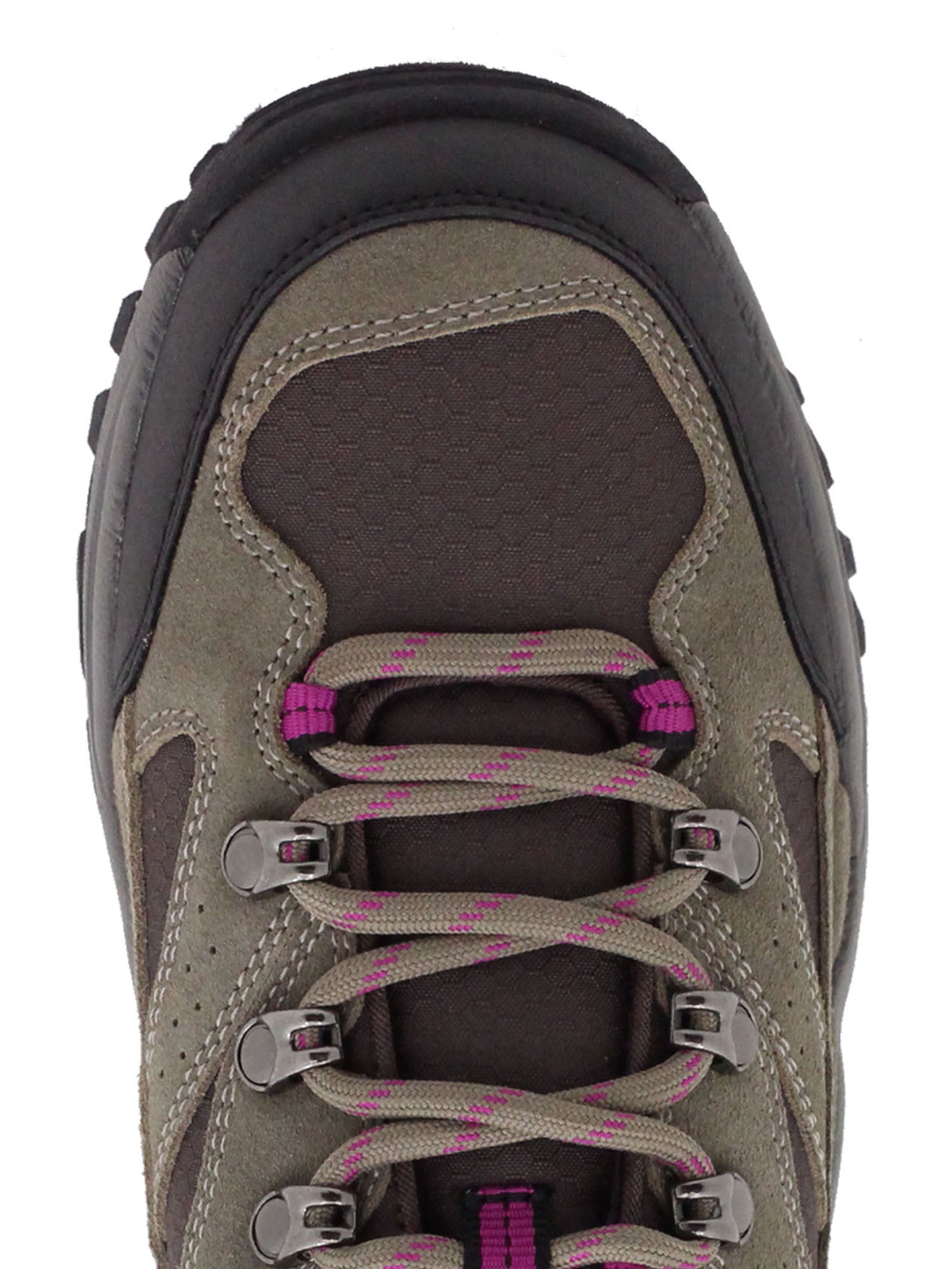 Denali Women's Back Country Suede and Mesh Low Top Hiking Shoe, Size: 7, Multi