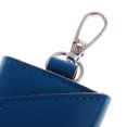 thumbnail image 4 of Tarjetero de material cuero Estuche para Llaves Bolsa Titular Anillos de Cadena Estuche Estuche Hombres Mujeres - azul Yinane Bolsos de cartera para llaves, 4 of 8